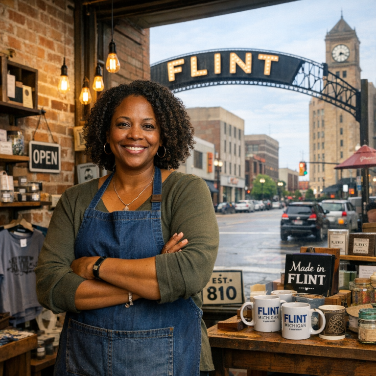 How Small Businesses, Jobs, and Support Systems Are Shaping Flint’s Economy